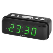 Настільний годинник VST-738-4 з салатовим підсвічуванням, Годинники електронні настільні, що світяться vst. Зображення №3