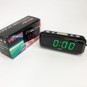 Настільний годинник VST-738-4 з салатовим підсвічуванням, Годинники електронні настільні, що світяться vst. Зображення №11