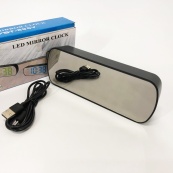 Годинник настільний VST-895Y-4 USB з зеленим циферблатом, Настільний електронний годинник з великими цифрами. Зображення №6 Годинник настільний VST-895Y-4 USB з зеленим циферблатом, Настільний електронний годинник з великими цифрами. Зображення №6