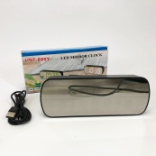 Годинник настільний VST-895Y-4 USB з зеленим циферблатом, Настільний електронний годинник з великими цифрами. Зображення №10 Годинник настільний VST-895Y-4 USB з зеленим циферблатом, Настільний електронний годинник з великими цифрами. Зображення №10