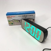 Годинник настільний VST-895Y-4 USB з зеленим циферблатом, Настільний електронний годинник з великими цифрами. Зображення №11 Годинник настільний VST-895Y-4 USB з зеленим циферблатом, Настільний електронний годинник з великими цифрами. Зображення №11