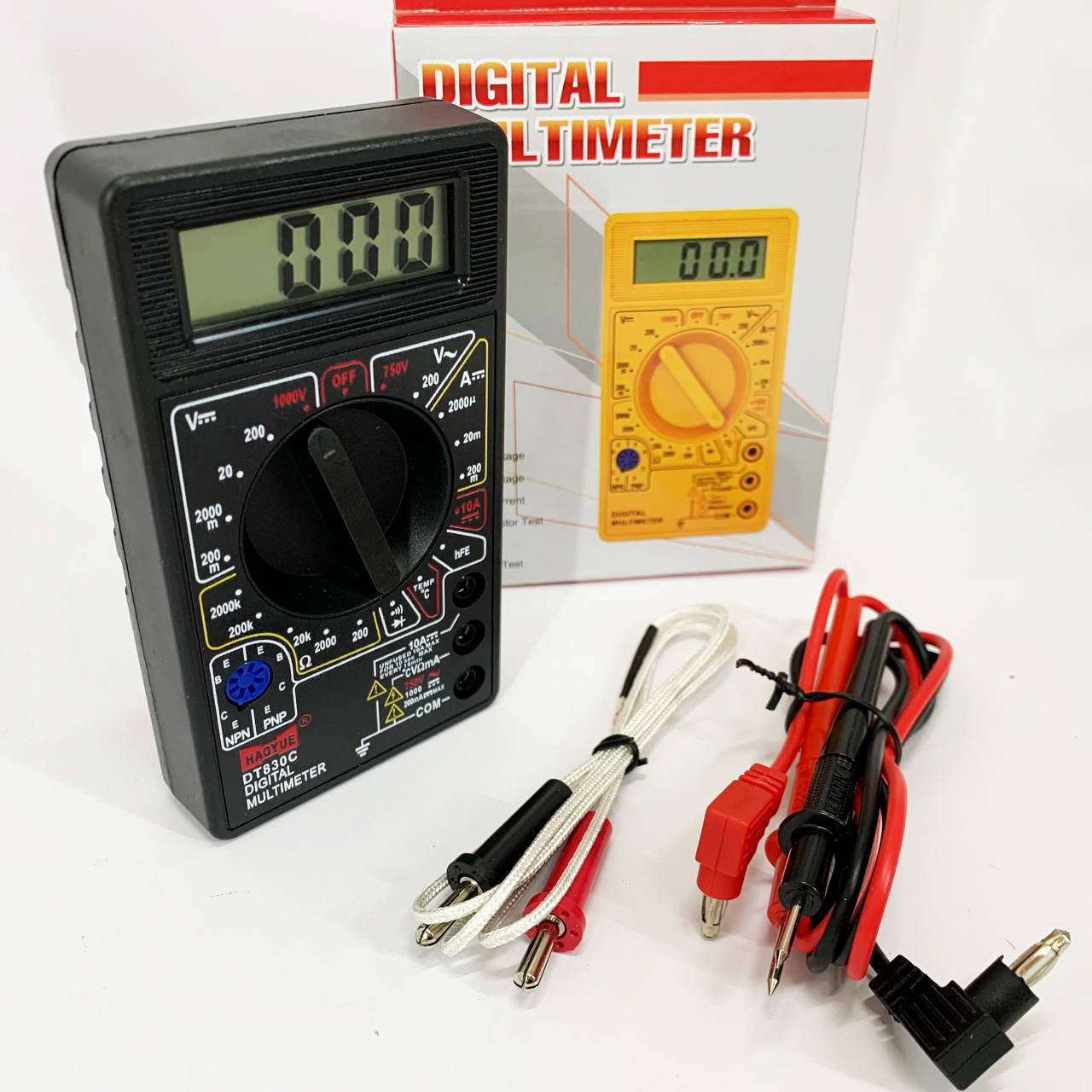 Мультиметр HAOYUE DT830C black Мультиметр HAOYUE DT830C black