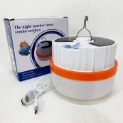 Світлодіодний ліхтар кемпінг на сонячній батареї T2-SMD, АКБ Li-Ion, ЗУ Тype-C. Зображення №2