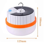 Світлодіодний ліхтар кемпінг на сонячній батареї T2-SMD, АКБ Li-Ion, ЗУ Тype-C. Зображення №6