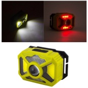 Фонарь налобный 2323-P50+SMD+COB (white/red). Изображение №4