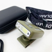 Фонарь налобный Police W6129-XPE+COB+8RGB. Изображение №5