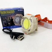 Ліхтар налобний CY-2026-B-COB+2LED(red)+2LED(blue). Зображення №7