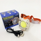Ліхтар налобний CY-2026-B-COB+2LED(red)+2LED(blue). Зображення №8