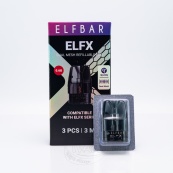 Картридж для багаторазової POD системи Elf Bar ELFX, Pro Pod Cartridge 3ml 0.6Ом (1шт). Зображення №2