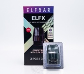 Картридж для багаторазової POD системи Elf Bar ELFX, Pro Pod Cartridge 3ml 0.8Ом (1шт). Зображення №2