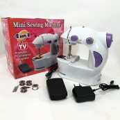 Швейна машинка 4в1 портативна Digital FHSM-201, швейна машинка пластик, дитяча швейна машинка. Зображення №4 Швейна машинка 4в1 портативна Digital FHSM-201, швейна машинка пластик, дитяча швейна машинка. Зображення №4