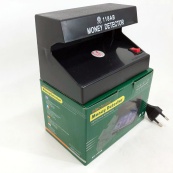 Детектор валют ультрафіолетовий AD-118AB УФ лампа для грошей, УФ лампа для купюр, портативні детектори. Зображення №4