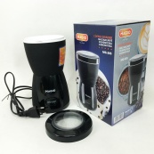 Кавомолка MAGIO MG-205 200 Вт, Кавомолка побутова електрична, Портативна кавомолка, Подрібнювач кави. Зображення №2