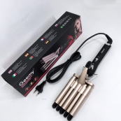 Плойка п'ять хвиль GEMEI GM-2933, стайлер для завивки, стайлер для укладання, плойка для завивки. Зображення №2 Плойка п'ять хвиль GEMEI GM-2933, стайлер для завивки, стайлер для укладання, плойка для завивки. Зображення №2