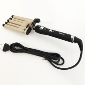 Плойка п'ять хвиль GEMEI GM-2933, стайлер для завивки, стайлер для укладання, плойка для завивки. Зображення №3 Плойка п'ять хвиль GEMEI GM-2933, стайлер для завивки, стайлер для укладання, плойка для завивки. Зображення №3