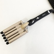 Плойка п'ять хвиль GEMEI GM-2933, стайлер для завивки, стайлер для укладання, плойка для завивки. Зображення №4 Плойка п'ять хвиль GEMEI GM-2933, стайлер для завивки, стайлер для укладання, плойка для завивки. Зображення №4