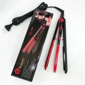 Плойка гофре 2 в 1 Domotec MS-4909, черно-красный, стайлер для завивки, стайлер для укладки. Изображение №7