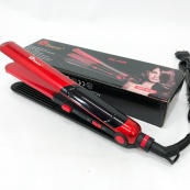 Плойка гофре 2 в 1 Domotec MS-4909, черно-красный, стайлер для завивки, стайлер для укладки. Изображение №8