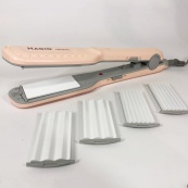 Щипці для волосся MAGIO MG-175P 40 Вт з насадками для гофре, Супер професійний прасок, Щипці для волосся. Зображення №2