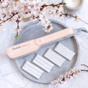 Щипці для волосся MAGIO MG-175P 40 Вт з насадками для гофре, Супер професійний прасок, Щипці для волосся. Зображення №5