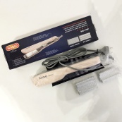 Щипці для волосся MAGIO MG-175P 40 Вт з насадками для гофре, Супер професійний прасок, Щипці для волосся. Зображення №6