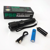 Фонарик ручной тактический Bailong BL-Z01-P50, сверхмощный фонарик, тактические фонари для охоты. Изображение №11 Фонарик ручной тактический Bailong BL-Z01-P50, сверхмощный фонарик, тактические фонари для охоты. Изображение №11