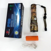 Ліхтарик ручний тактичний Bailong BL-P511M-P90 камуфляж, супер яскравий ліхтарик, потужний кишеньковий ліхтарик. Зображення №3