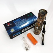 Ліхтарик ручний тактичний Bailong BL-P511M-P90 камуфляж, супер яскравий ліхтарик, потужний кишеньковий ліхтарик. Зображення №8