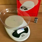 Ваги кухонні Matarix MX-404 Електронні З Чашею Кухонні до 7 кг Кухонні ваги для зважування продуктів. Зображення №2