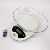 Ваги кухонні Matarix MX-404 Електронні З Чашею Кухонні до 7 кг Кухонні ваги для зважування продуктів. Зображення №4