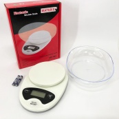 Ваги кухонні Matarix MX-404 Електронні З Чашею Кухонні до 7 кг Кухонні ваги для зважування продуктів. Зображення №5