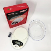 Ваги кухонні Matarix MX-404 Електронні З Чашею Кухонні до 7 кг Кухонні ваги для зважування продуктів. Зображення №6