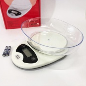 Ваги кухонні Matarix MX-404 Електронні З Чашею Кухонні до 7 кг Кухонні ваги для зважування продуктів. Зображення №12