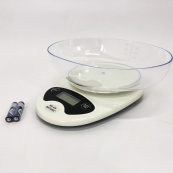 Ваги кухонні Matarix MX-404 Електронні З Чашею Кухонні до 7 кг Кухонні ваги для зважування продуктів. Зображення №13