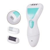 Епілятор Gemei GM-7006 4в1 - Професійний бездротовий епілятор бритва з насадками триммер + пемза. Зображення №7