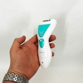 Епілятор Gemei GM-7006 4в1 - Професійний бездротовий епілятор бритва з насадками триммер + пемза. Зображення №16