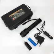 Ліхтар акумуляторний тактичний, багатофункціональний тактичний ліхтарик (відлякувач) Police BL-1103. Зображення №8