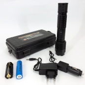 Ліхтар акумуляторний тактичний, багатофункціональний тактичний ліхтарик (відлякувач) Police BL-1103. Зображення №10