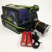 Налобний ліхтар Bailong BL-A7-P50, zoom, microUSB, 2х18650, 3 режими, надпотужний ліхтар налобний. Зображення №3 Налобний ліхтар Bailong BL-A7-P50, zoom, microUSB, 2х18650, 3 режими, надпотужний ліхтар налобний. Зображення №3