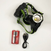 Налобний ліхтар Bailong BL-A7-P50, zoom, microUSB, 2х18650, 3 режими, надпотужний ліхтар налобний. Зображення №9 Налобний ліхтар Bailong BL-A7-P50, zoom, microUSB, 2х18650, 3 режими, надпотужний ліхтар налобний. Зображення №9