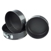 Набір форм для випікання роз'ємні 3 шт Unique UN-1702, металева форма для випікання набір. Зображення №4