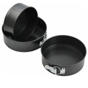 Набір форм для випікання роз'ємні 3 шт Unique UN-1702, металева форма для випікання набір. Зображення №5