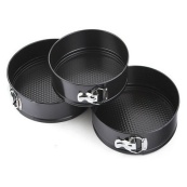 Набір форм для випікання роз'ємні 3 шт Unique UN-1702, металева форма для випікання набір. Зображення №6