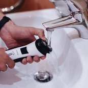 Електробритва MAGIO MG-685, бритва триммер для бороди, машинка для стрижки бороди. Зображення №3