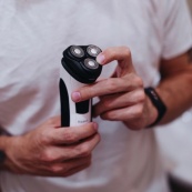 Електробритва MAGIO MG-685, бритва триммер для бороди, машинка для стрижки бороди. Зображення №5