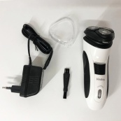 Електробритва MAGIO MG-685, бритва триммер для бороди, машинка для стрижки бороди. Зображення №7