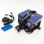 Налобний ліхтар X-Balog BL-T09B-P90, потужний тактичний ліхтар на голову, водонепроникний. Зображення №9