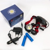 Налобний ліхтар X-Balog BL-T09B-P90, потужний тактичний ліхтар на голову, водонепроникний. Зображення №10