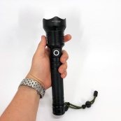 Мощный фонарик аккумуляторный тактический X-Balog BL-X92-P70 с зарядкой от USB, тактичный фонарь. Изображение №6 Мощный фонарик аккумуляторный тактический X-Balog BL-X92-P70 с зарядкой от USB, тактичный фонарь. Изображение №6