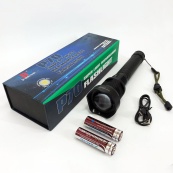 Мощный фонарик аккумуляторный тактический X-Balog BL-X92-P70 с зарядкой от USB, тактичный фонарь. Изображение №11 Мощный фонарик аккумуляторный тактический X-Balog BL-X92-P70 с зарядкой от USB, тактичный фонарь. Изображение №11